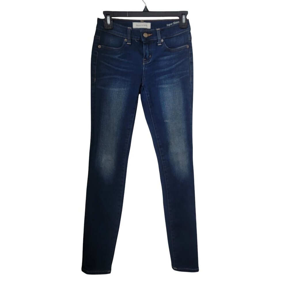 Henry & Belle Size 24 Super Skinny Ankle Jean, Dark Wash, Gently Used Condition